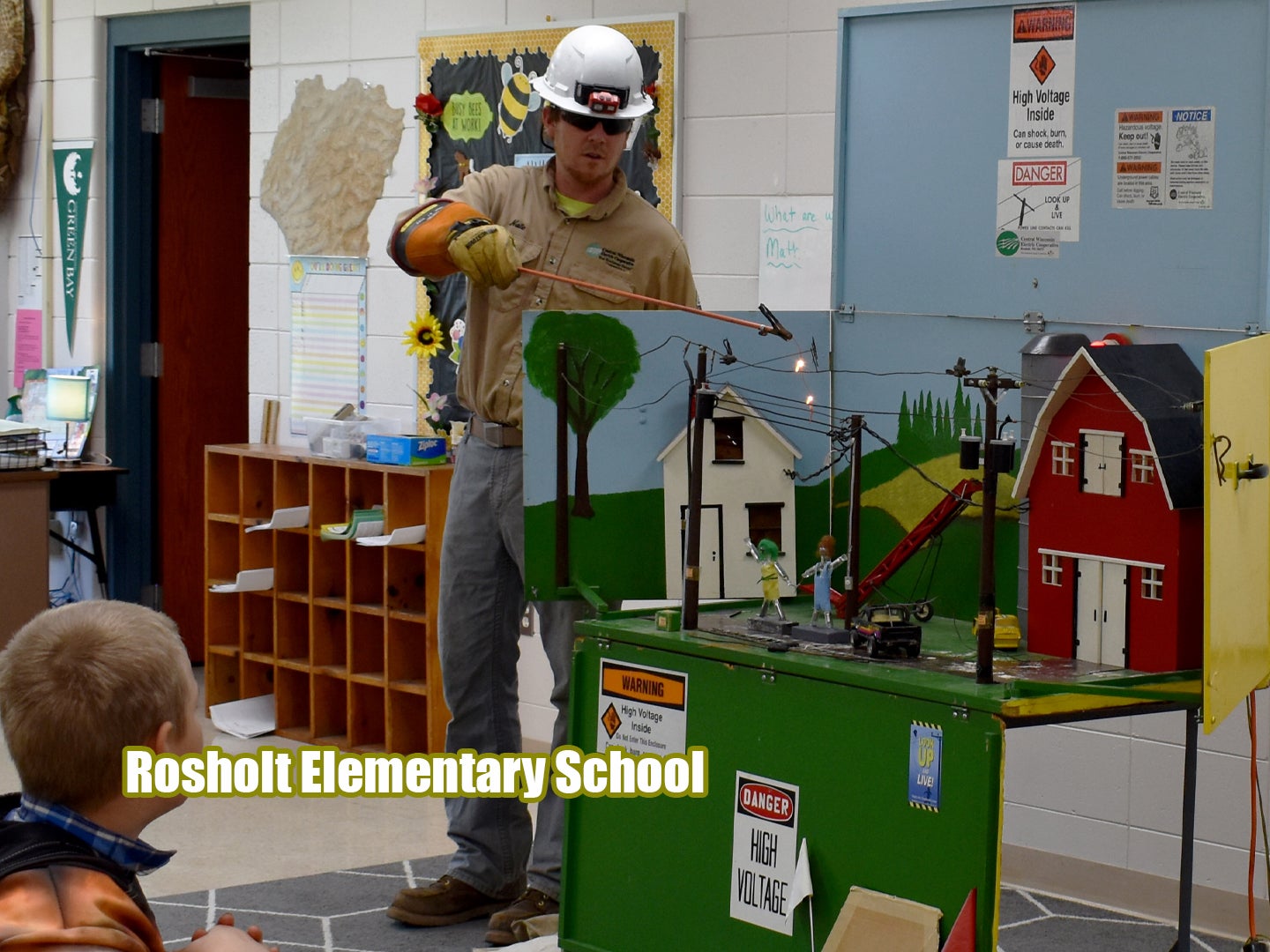 Rosholt Elementary School Demonstration