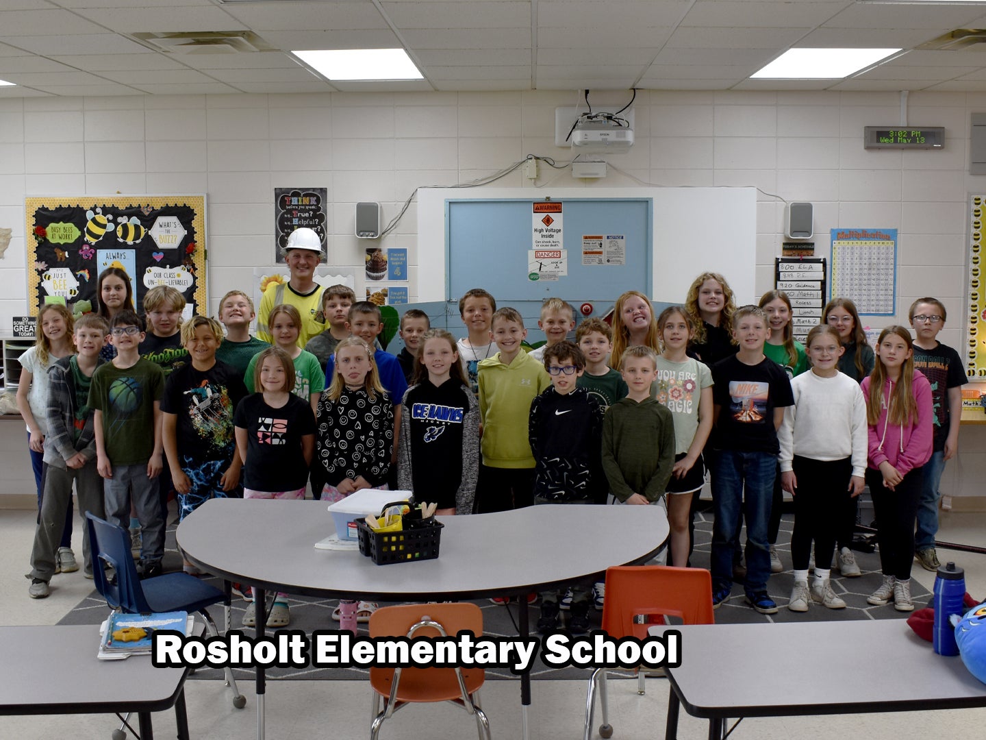 Rosholt Elementary School Demonstration